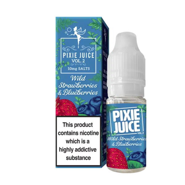 Pixie Juice Wild Strawberries & Blueberry