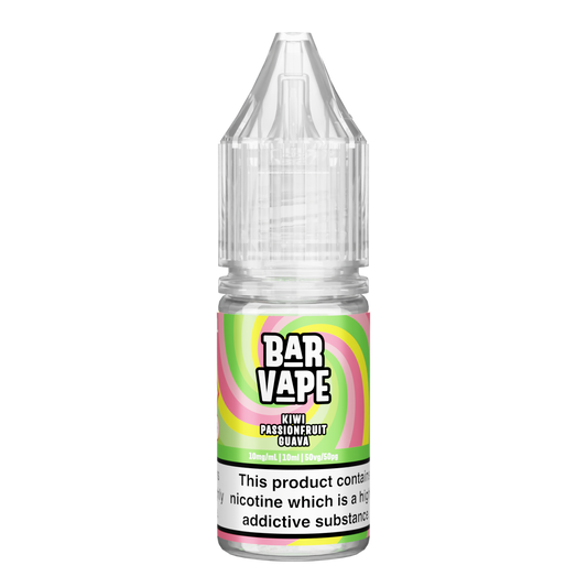 Bar Vape Kiwi Passion Fruit & Guava NIC Salts