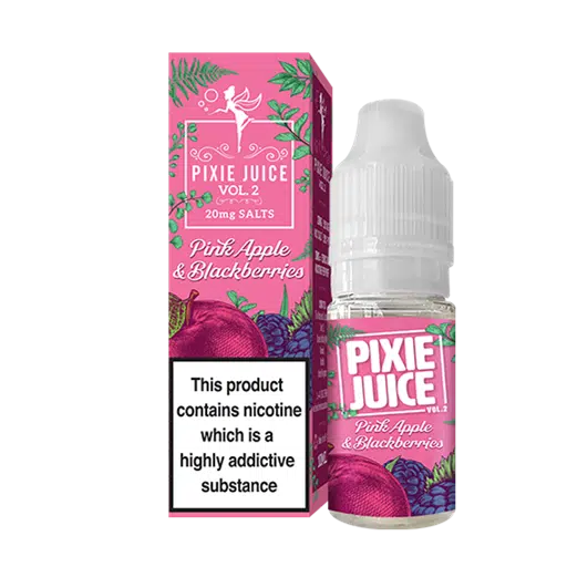 Pixie Juice Pink Apple & Blackberries Shortfill