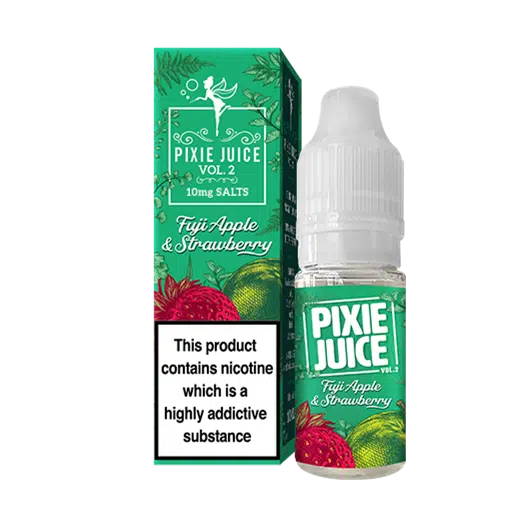 Pixie Juice Fuji Apple and strawberry nic salts