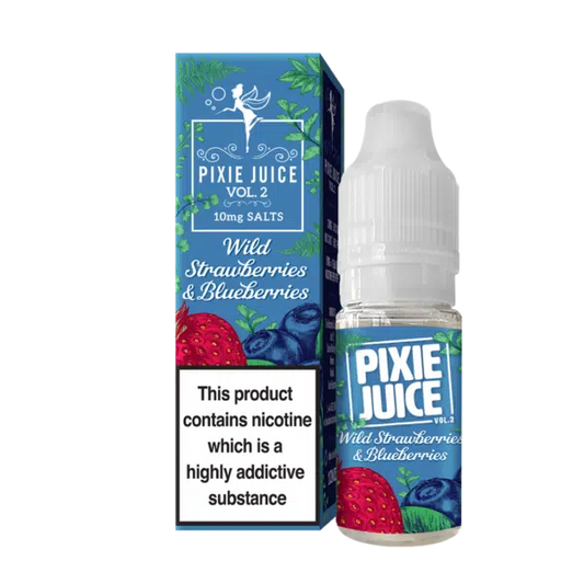 Pixie Juice Wild Strawberries & Blueberry